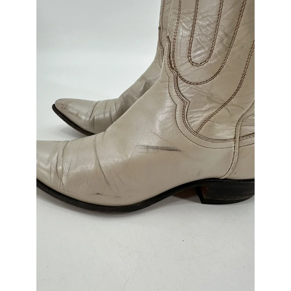 Justin Woman's 055 Khaki Suede Mid Cut Hiker Boots Size 13M 1616‎